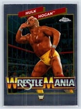 2026 Topps Chrome WWE WrestleMania Recall Hulk Hogan #WMR-15 card