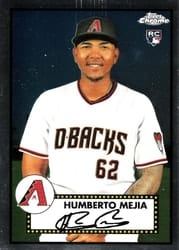 2021 Topps Chrome Platinum Anniversary Base Set Humberto Mejia #136 card