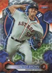 2023 Bowman's Best Base Set Hunter Brown #5 card