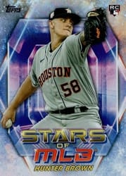 2023 Topps Update Stars of MLB Hunter Brown #SMLB-73 card