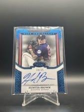 2024 Topps Tier One Talent Autographs Hunter Brown #T1TA-HB card