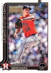 2025 Topps Base Set Hunter Brown #693 card