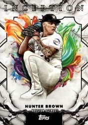 2025 Topps Inception Base Set Hunter Brown #11 card
