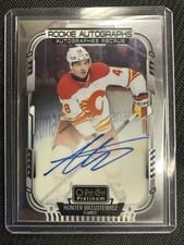 2025-26 O-Pee-Chee Platinum Rookie Autographs Hunter Brzustewicz #R-HB card