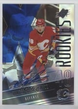 2025-26 SPx Blue Autograph Parallel - Rookies Hunter Brzustewicz #F-HB card