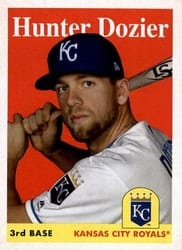 2019 Topps Archives Base Set Hunter Dozier #49 card