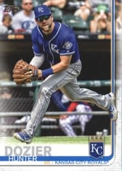 2019 Topps Base Set Hunter Dozier #690 card