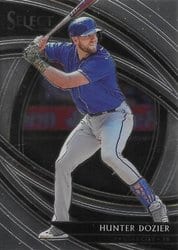 2020 Panini Select Base Set Hunter Dozier #142 card