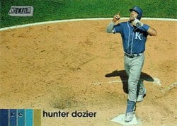 2020 Stadium Club Base Set Hunter Dozier #226 card