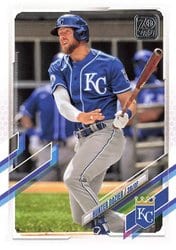 2021 Topps Base Set Hunter Dozier #443 card