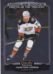 2022-23 O-Pee-Chee Platinum Base Set Hunter Drew #214 card