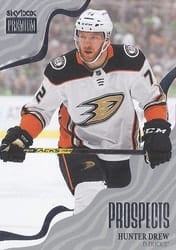 2022-23 SkyBox Metal Universe Skybox Premium Prospects Hunter Drew #PP-26 card
