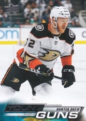 2022-23 Upper Deck Base Set Hunter Drew #476 card