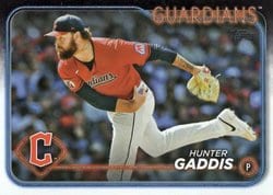2024 Topps Update Base Set Hunter Gaddis #US211 card