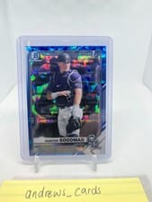2021 Bowman Draft Sapphire Hunter Goodman #BDC-66 card