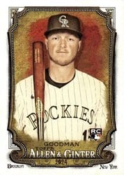 2024 Topps Allen & Ginter Base Set Hunter Goodman #3 card