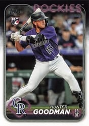 2024 Topps Base Set Hunter Goodman #432 card