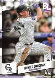 2024 Topps Big League Base Set Hunter Goodman #80 card