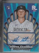 2024 Topps Big League Opening Act Autographs Hunter Goodman #OAA-HG card