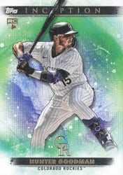 2024 Topps Inception Base Set Hunter Goodman #93 card