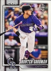2026 Topps Base Set Hunter Goodman #274 card