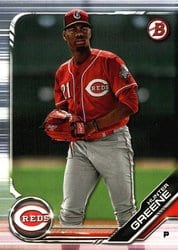 2019 Bowman Prospects Hunter Greene #BP-51 card