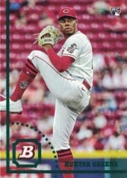 2022 Bowman Heritage Base Set Hunter Greene #72 card