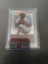 2022 Bowman Platinum Renowned Rookies Autographs Hunter Greene #RR-16 card
