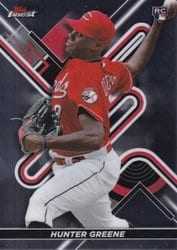 2022 Finest Base Set Hunter Greene #69 card