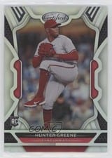 2022 Panini Chronicles Certified Autographs Hunter Greene #35 card