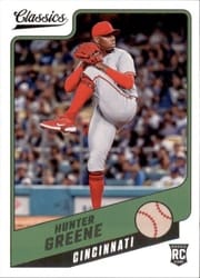 2022 Panini Chronicles Classics Hunter Greene #6 card