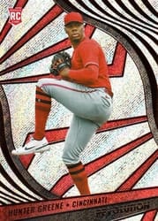 2022 Panini Chronicles Revolution Hunter Greene #22 card