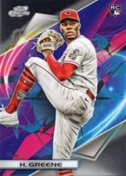 2022 Topps Cosmic Chrome Base Set Hunter Greene #168 card
