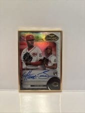 2022 Topps Gold Label Framed Autographs Hunter Greene #FA-HG card