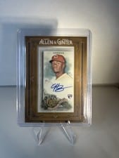 2022 Topps Mini Autographs Hunter Greene #MA-HG card