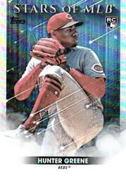 2022 Topps Update Stars of MLB Hunter Greene #SMLB-67 card