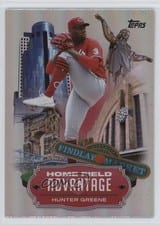 2023 Topps Update Home Field Advantage Hunter Greene #HA-21 card
