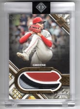 2025 Topps Transcendent Collection Transcendent Collection Patch Hunter Greene #TCP-HG card