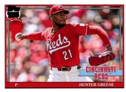 2026 Topps 1991 Topps Hunter Greene #91B2-47 card