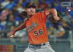 2020 Stadium Club Base Set Hunter Harvey #219 card