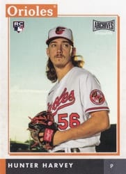 2020 Topps Archives Snapshots Base Set Hunter Harvey #AS-HH card