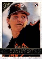 2020 Topps Gallery Base Set Hunter Harvey #50 card