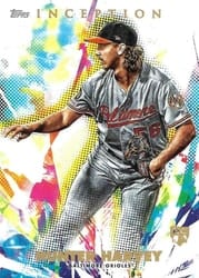 2020 Topps Inception Base Set Hunter Harvey #76 card