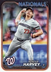 2024 Topps Update Base Set Hunter Harvey #US101 card