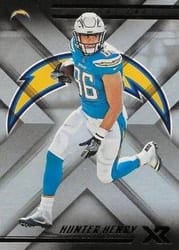 2018 Panini XR Base Set Hunter Henry #43 card