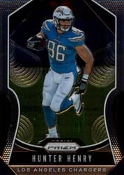 2019 Panini Prizm Base Set Hunter Henry #219 card