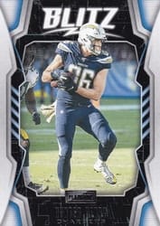 2020 Panini Playbook Blitz Hunter Henry #BLITZ-21 card