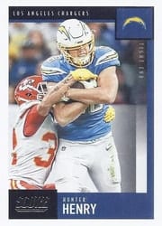 2020 Score Base Set Hunter Henry #146 card