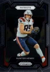 2023 Panini Prizm Base Set Hunter Henry #201 card
