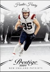 2024 Panini Prestige Base Set Hunter Henry #204 card
